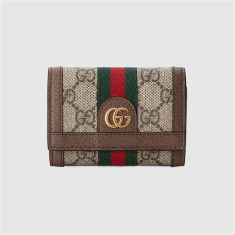 gucci beige gg ophidia bifold wallet|Ophidia bi.